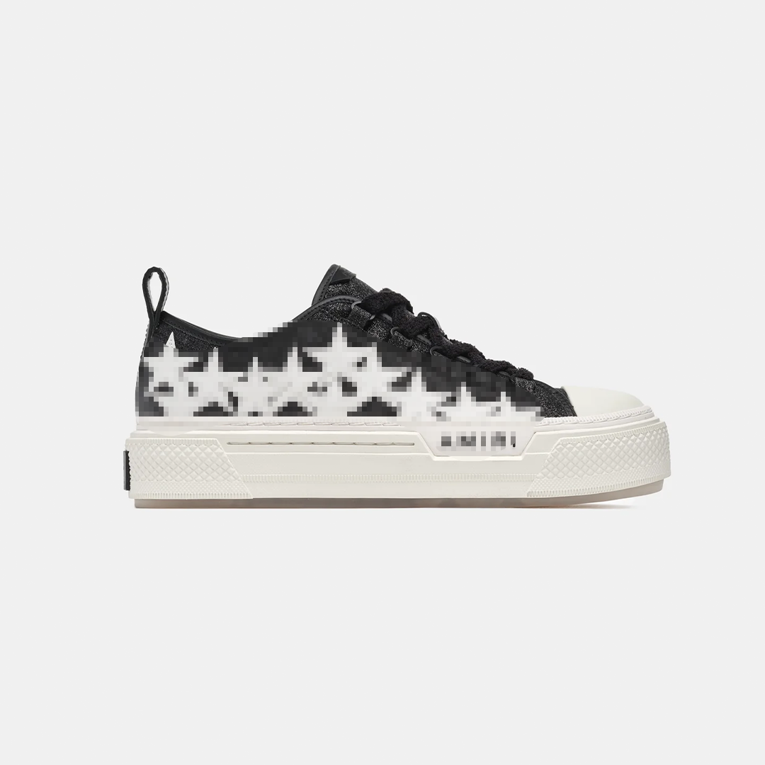 am - glitter low tops