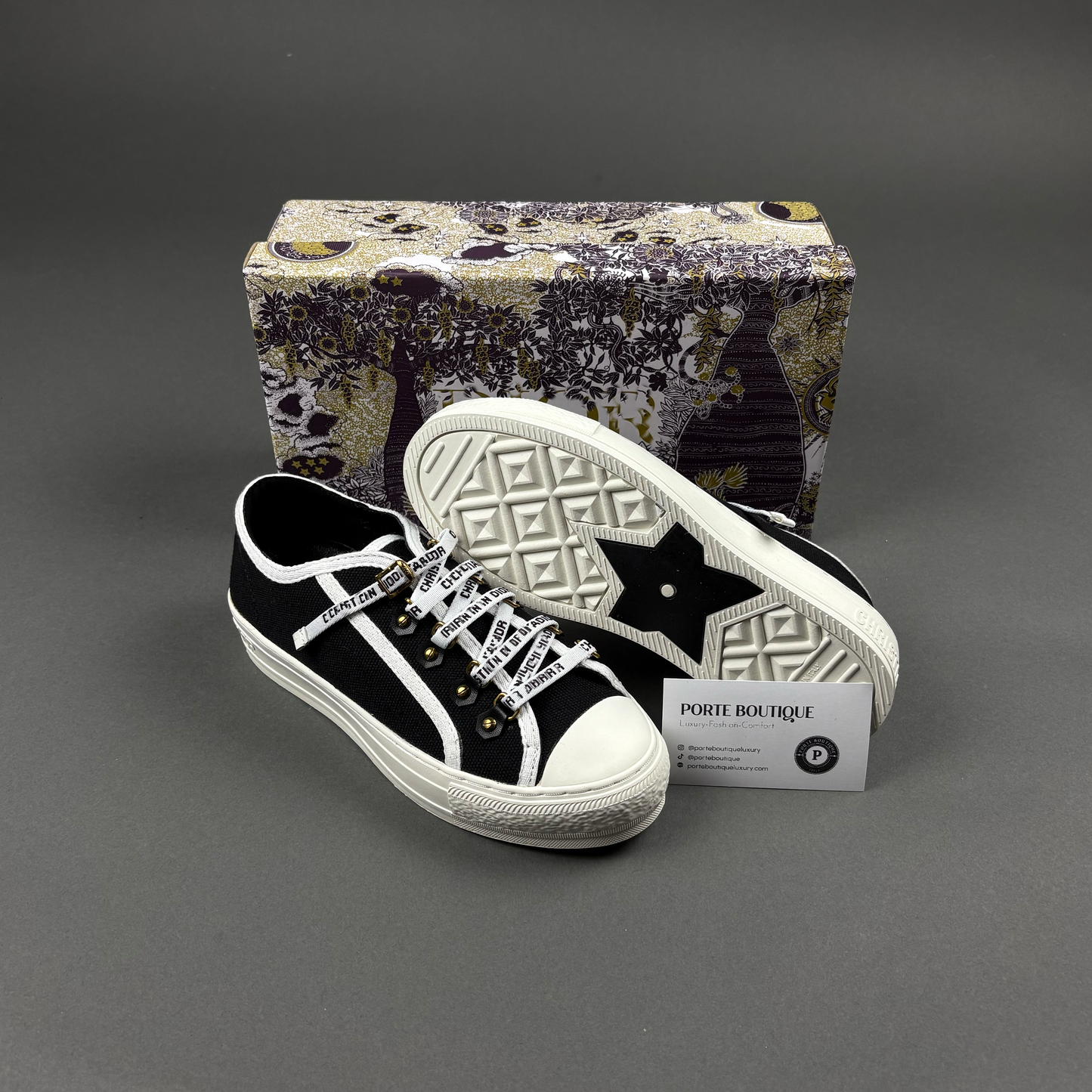 Adore Black - Low Tops