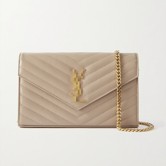 Ys - cream Envelope Bag