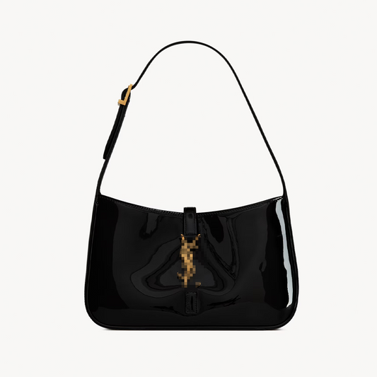 ys - Black/Gold Shoulder Bag
